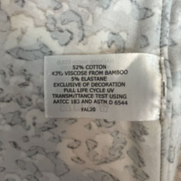 Coolibar Women's XXS Heyday Side-Split Shirt Long Sleeve Leopard Print UPF UV 50 - Picture 4 of 7